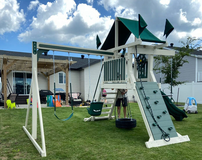 Vinyl Playsets from Dakota Fence