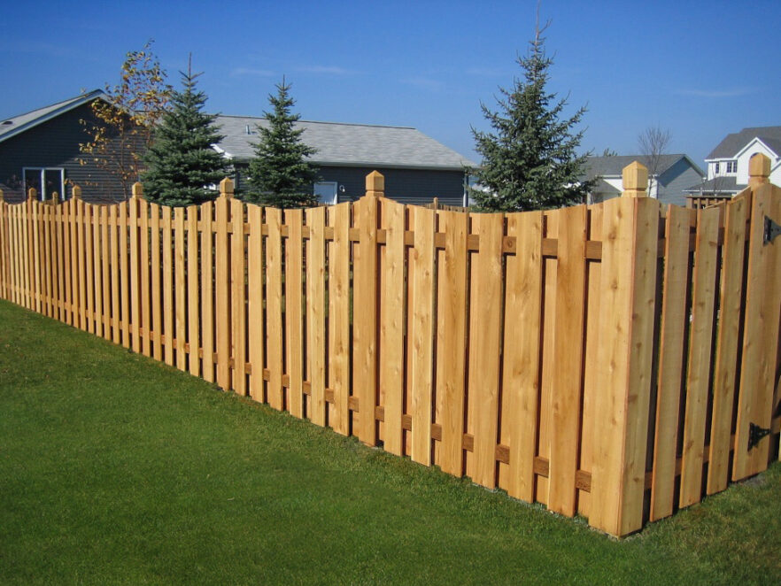 Residential Wood Fencing from Dakota Fence